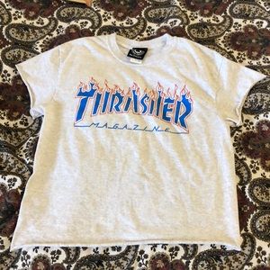 Thrasher CROPPED tshirt